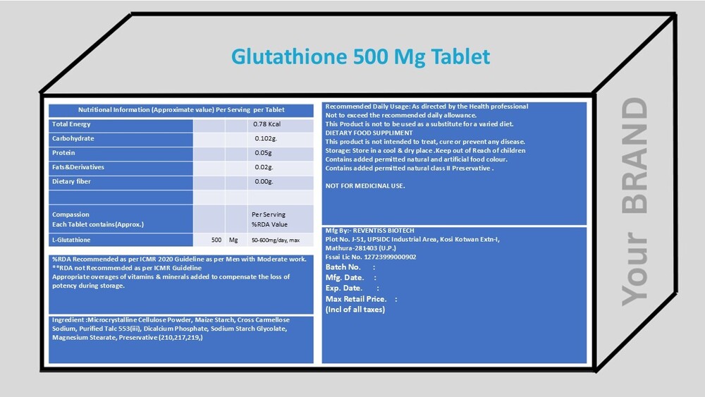 Glutathione Tablet - Efficacy: Promote Nutrition