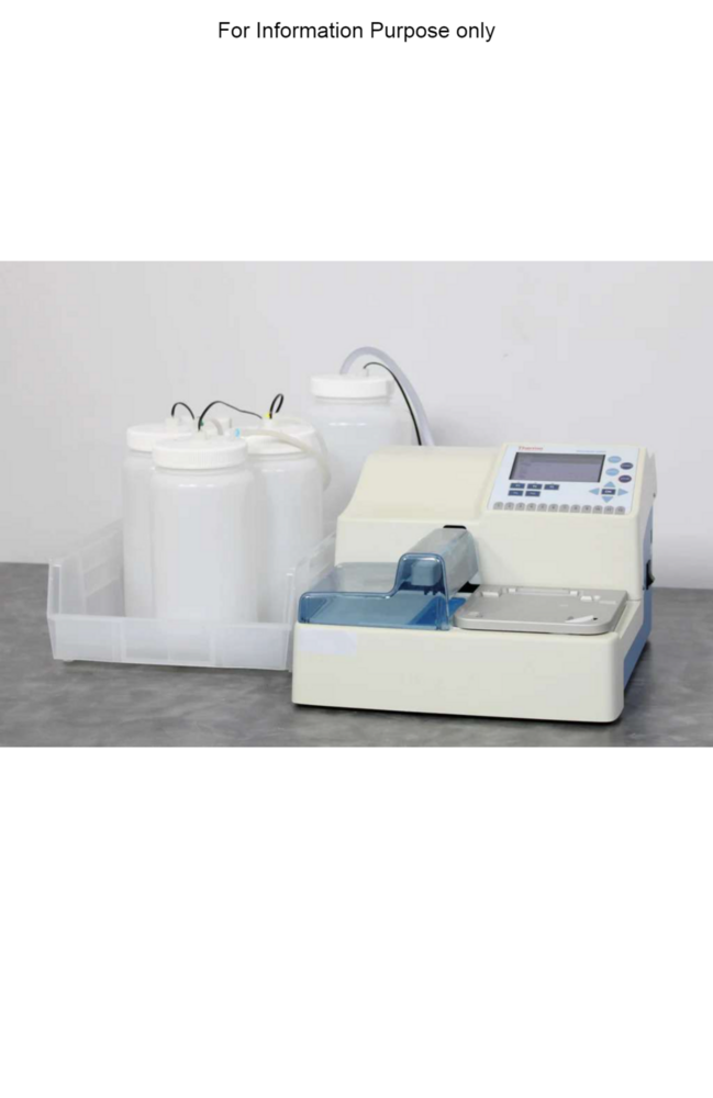Thermo Fisher Wellwash Microplate Washer - Dimension (L*w*h): 34.5 Cm * 38.5 Cm * 24.0 Cm