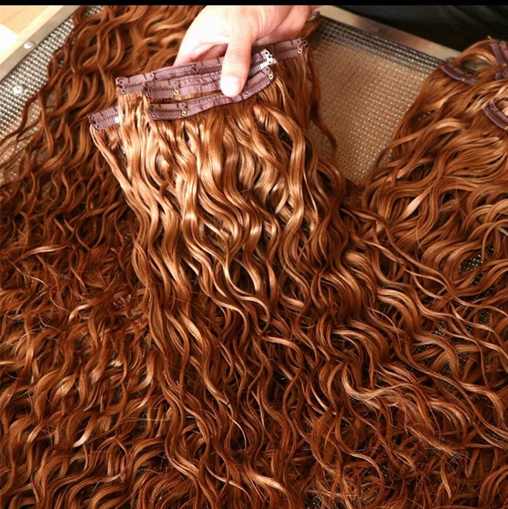 LONG CURLY HUMAN HAIR EXTENSION IN TAMINADU
