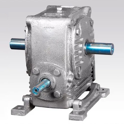 Solid Output Solid Input Gear Box - Color: Grey