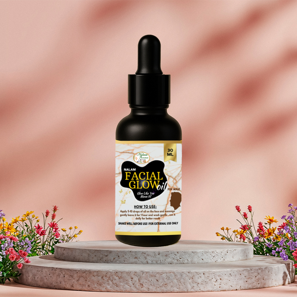 Facial Glow Oil - for Male