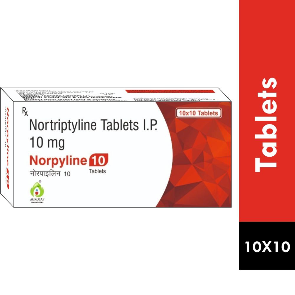 NORPYLINE 10 TABLET - NORTRIPTYLINE 10MG TABLET