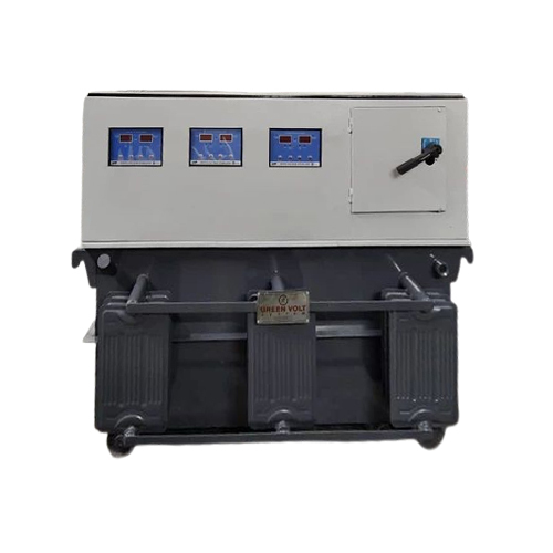 Single Phase Servo Voltage Stabilizer - Efficiency: 99 %