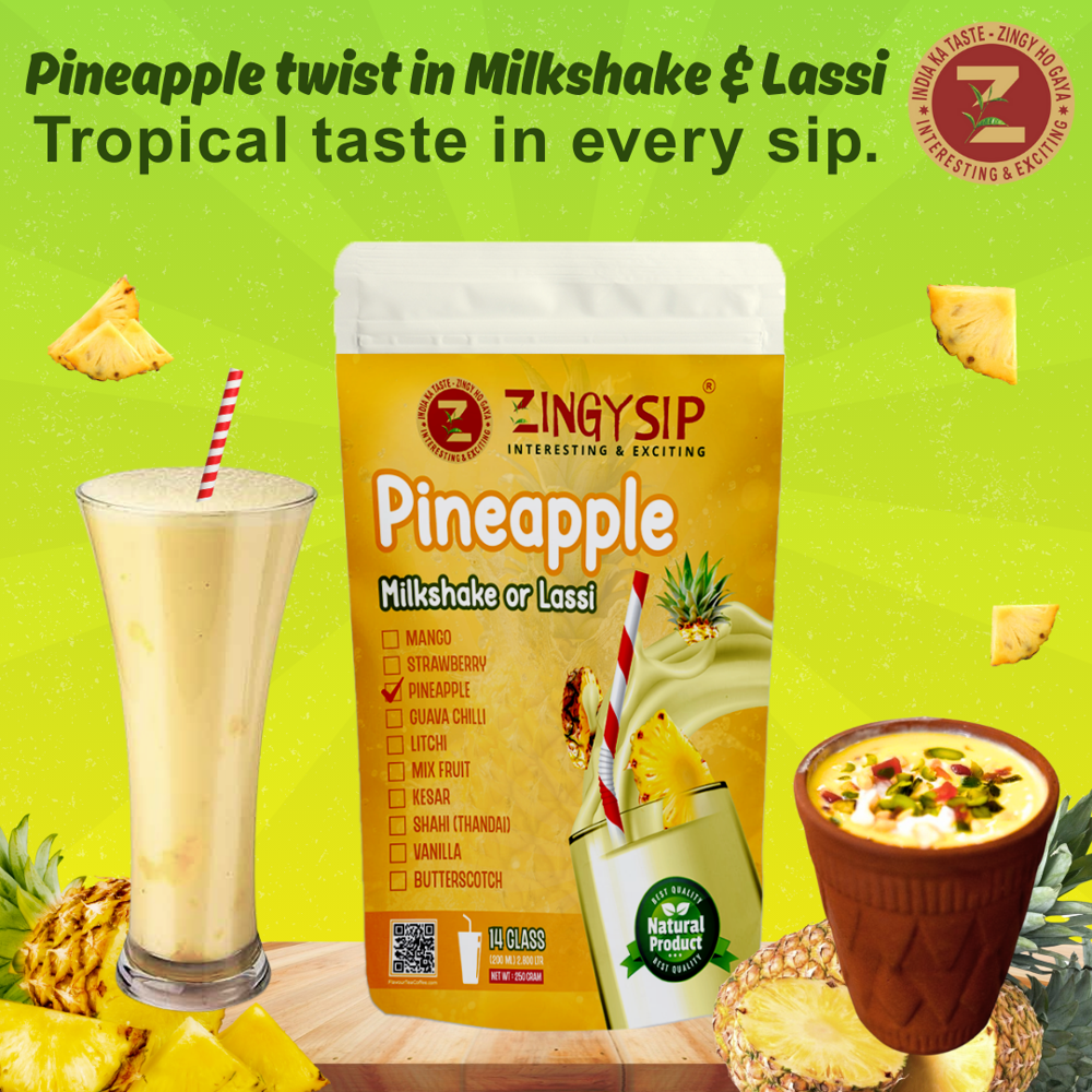 Pineapple Flavour Milkshake