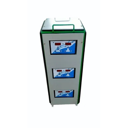 3 Phase Air Cooled Servo Voltage Stabilizer - Efficiency: 99 %