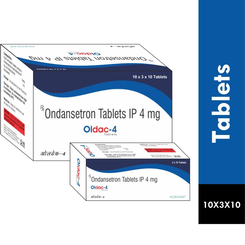 OLDAC 4 TABLET - Ondansetron 4mg
