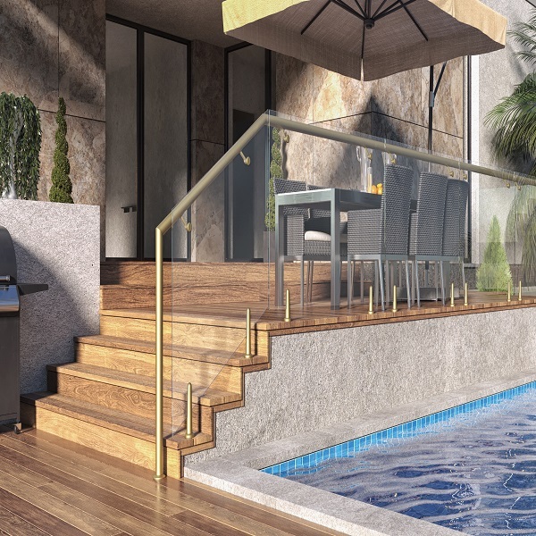 Durable Stainless Steel Railing for Stairs