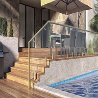 Durable Stainless Steel Railing for Stairs