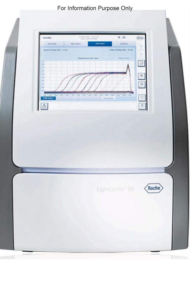 Roche RT Light Cycler 96 Real Time PCR System