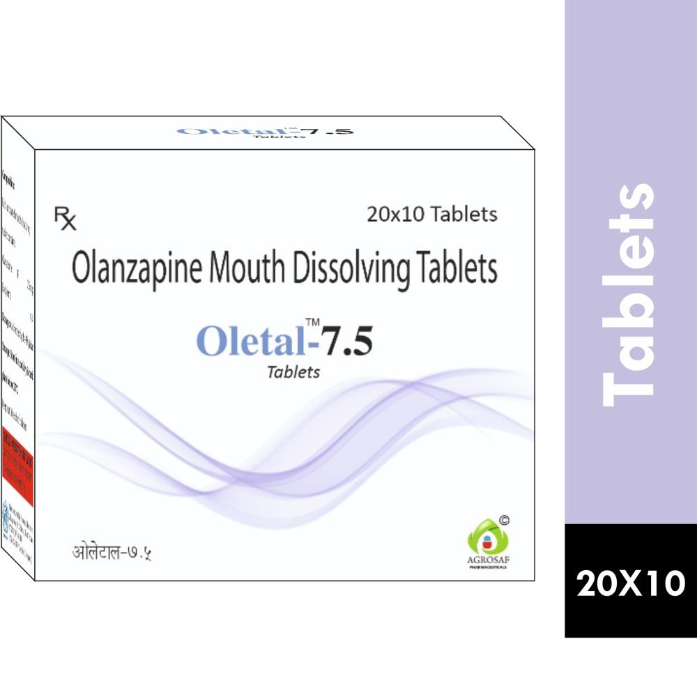 OLETAL 7.5MG TABLET - OLANZAPINE 7.5MG