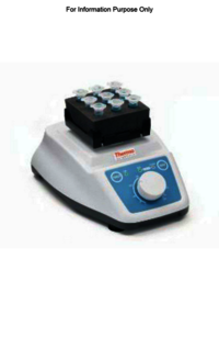 Thermo Fisher Scientific Mixers - Dimension (l*w*h): 290 Mm * 270 Mm * 240 Mm Millimeter (mm)
