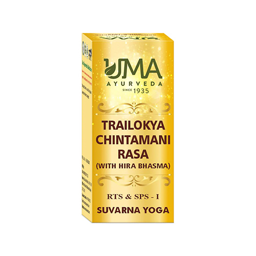 Trailokya Chintamani Rasa Useful For Paralysis - Physical Form: Tablets