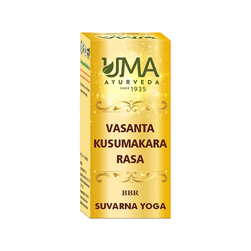 Vasanta Kusumakara Rasa Gold Tablet Useful For Diabetes - Storage Instructions: Room Temperature