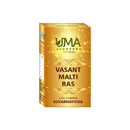 Vasanta Malti Rasa Gold Tablet Useful For Chronic Cough And Fever - Storage Instructions: Room Temperature