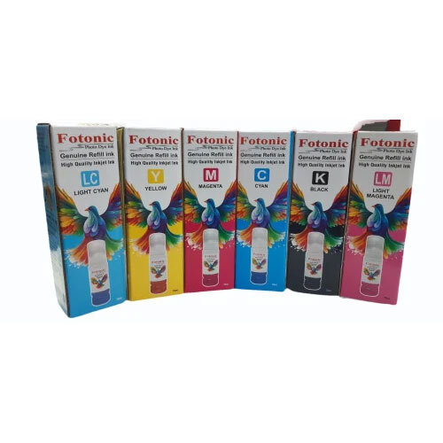 High Quality Desktop 6 Color Dye Inkjet Ink Compatible For Epson Printer