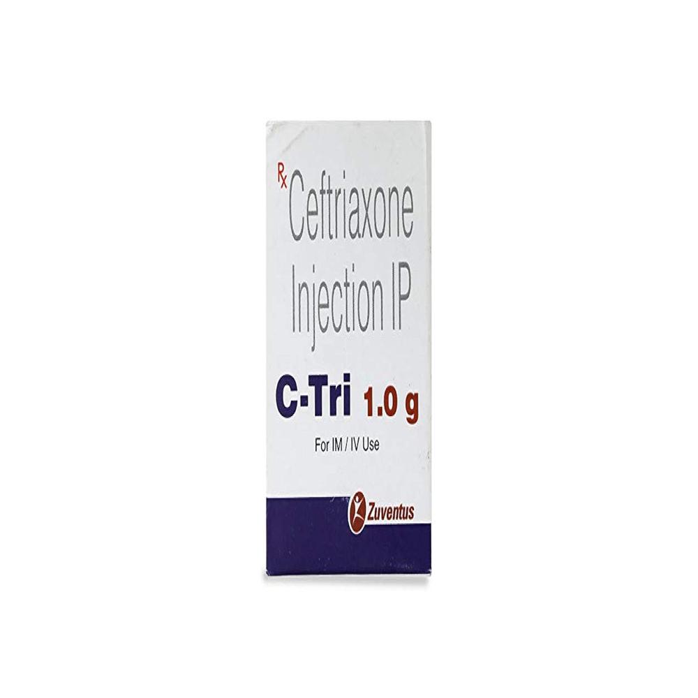 C Tri  Ceftriaxone  Injection 1g