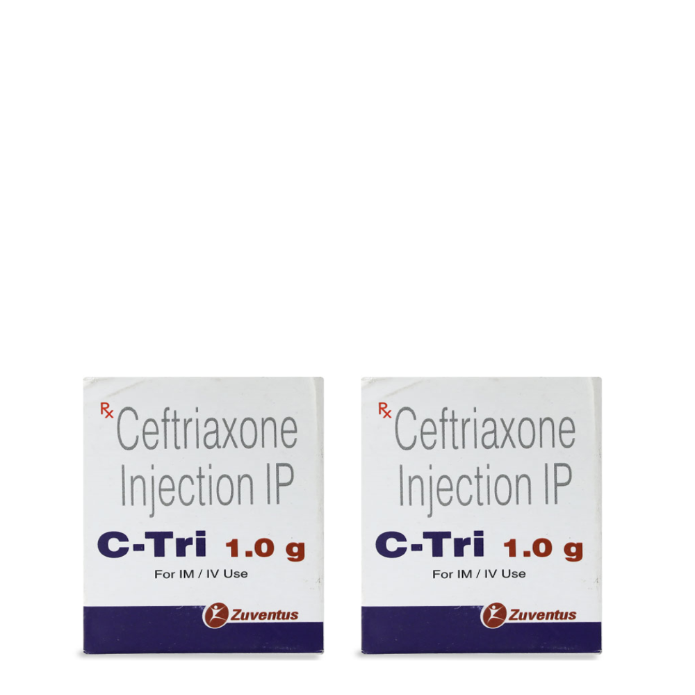 C Tri  Ceftriaxone  Injection 1g