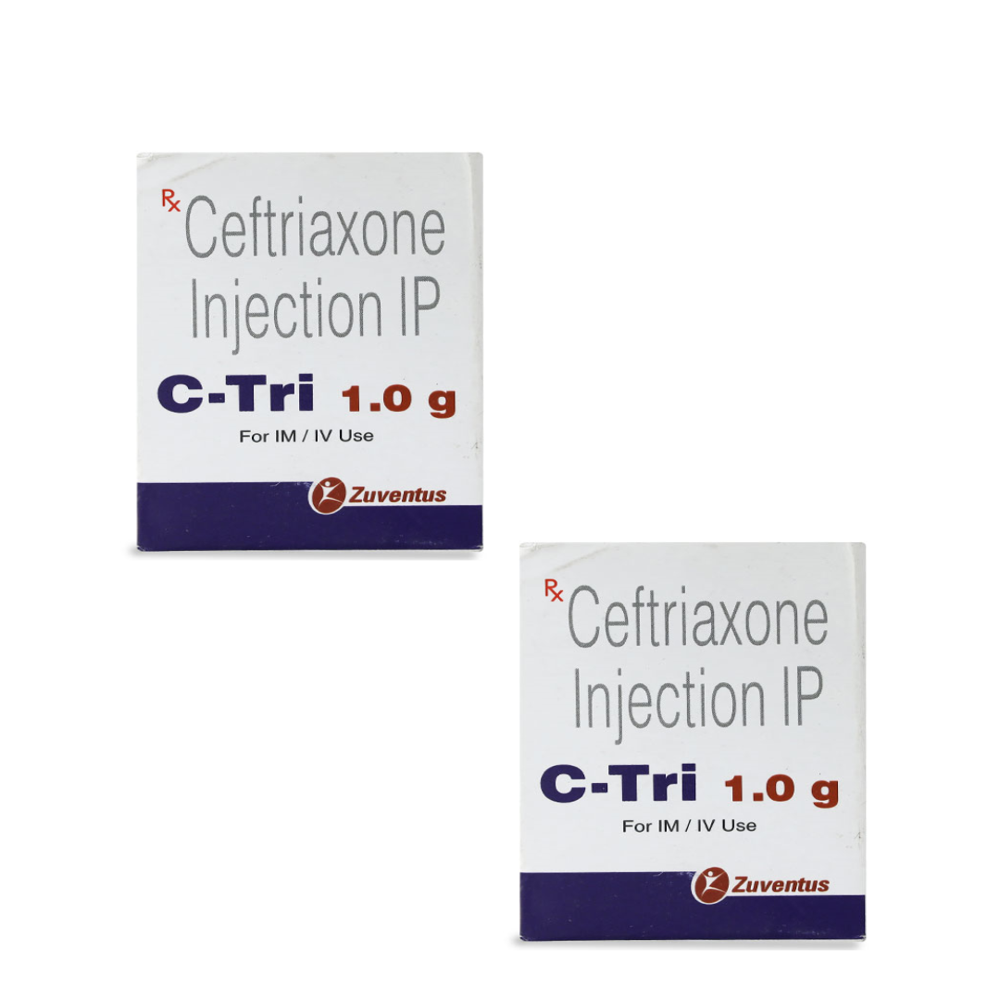 C Tri  Ceftriaxone  Injection 1g