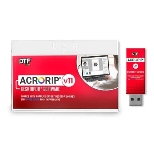 Acrorip Dtf Software V11.2 For Epson L18050- 8050 - Application: Used In Prtinters