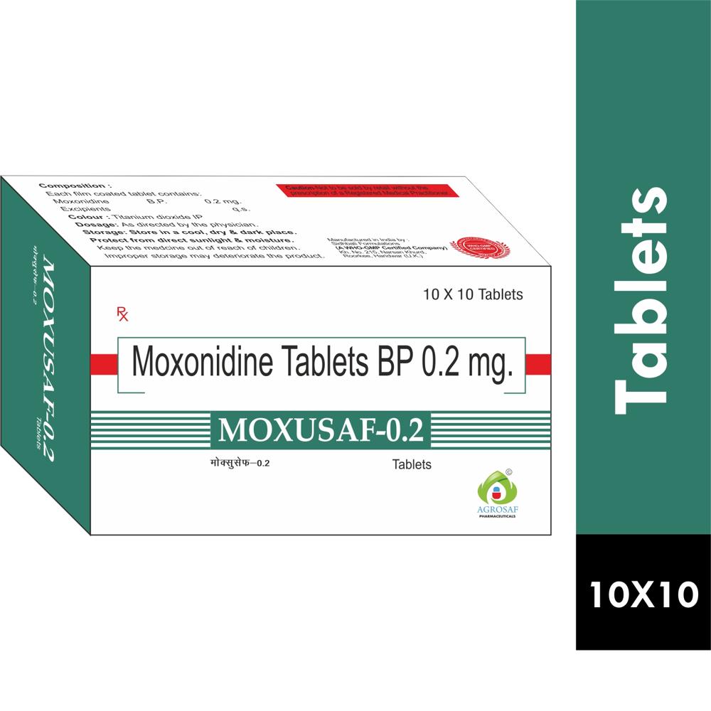MOXUSAF 0.2 TABLET -MOXONIDINE 0.2 MG TABLET