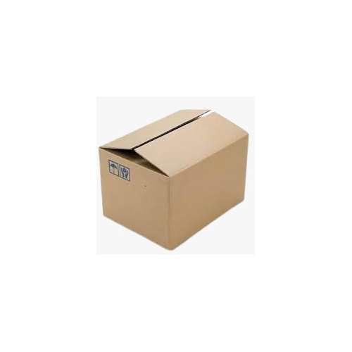 3 Ply Box - Corrugated Board Material, Square Shape, Classic Brown Color | Ideal for Gifts & Crafts, Robust Protection, Lightweight yet Sturdy