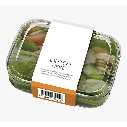 Food Container Box - Color: Transperent