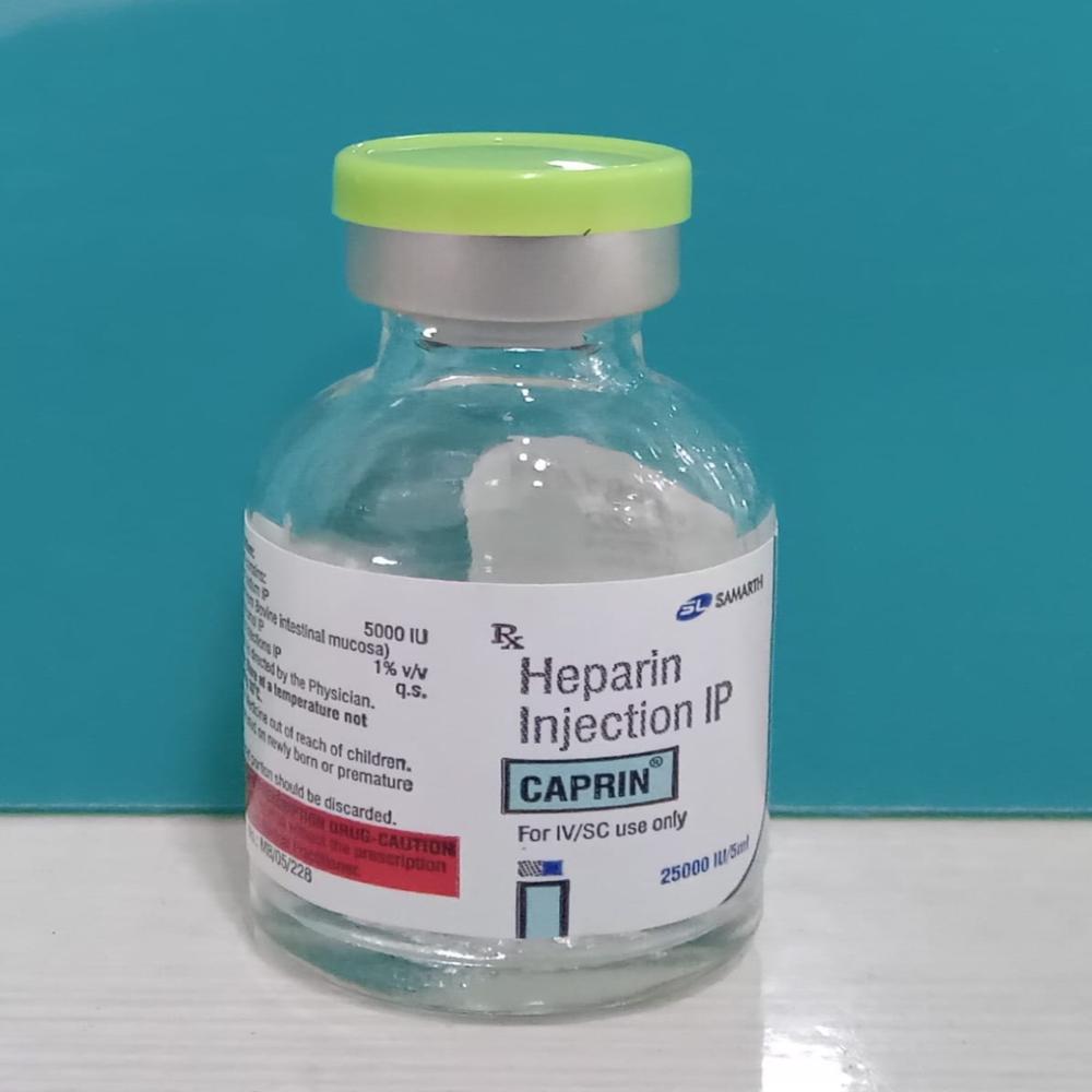 Caprin Heparin Injection 25000IU 