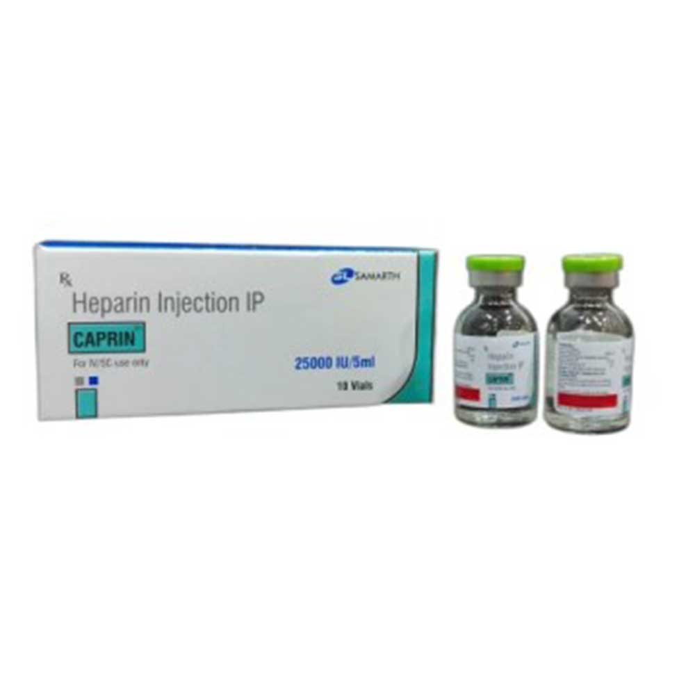Caprin Heparin Injection 25000IU 