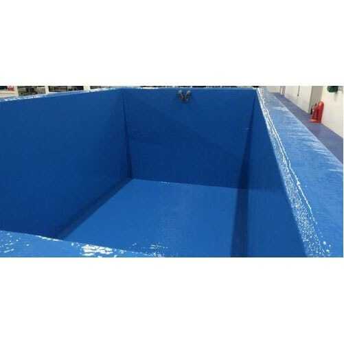 Tank Lining Services - Fiberglass & Polyester Resin, Blue | Horizontal/vertical Motor Guard, Junction Box, Electrical Panel Box Options