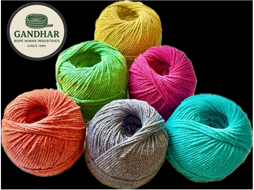 Resham Baan Rope - Color: Blue