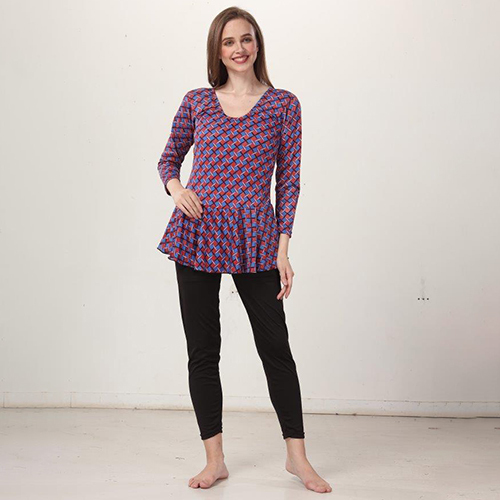 2 Way Poly Full Swimming Suit for Women