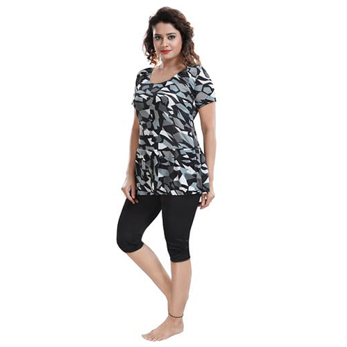 Nylon Swimming Costume For Women - Color: All Color Available