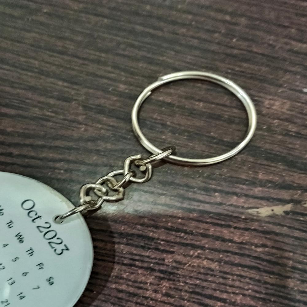 Keychain With Calender