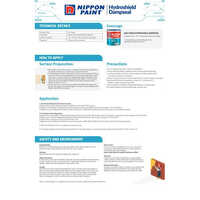 4 L Nippon Walltron Hydroshield Dampseal Exterior Elastomeric Coating