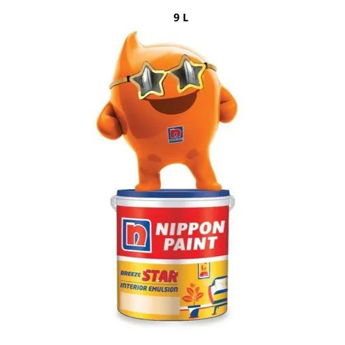 9 L Nippon Breeze Star Interior Emulsion Paint