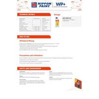 10 L Nippon Walltron WP Plus Integral Liquid Waterproofing