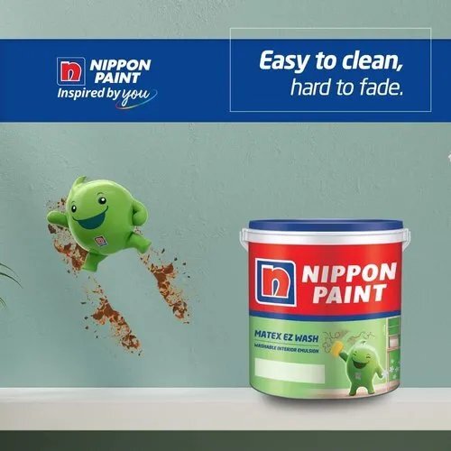 10 L Nippon Matex EZ Wash Washable Interior Emulsion