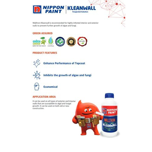 250 ML Nippon Kleanwall Fungicidal Solution