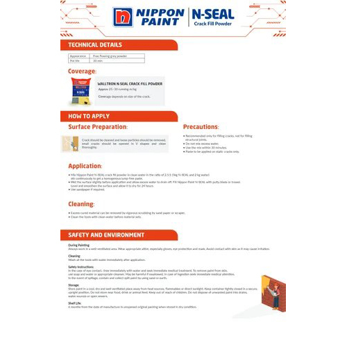 N-SEAL Crack Fill Powder