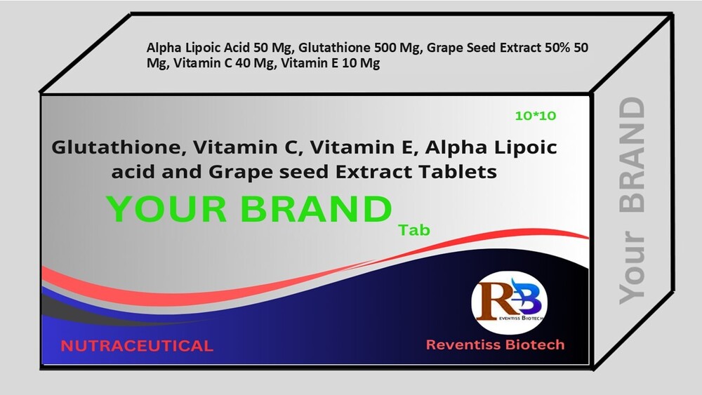 Alpha Lipoic Acid,Glutathione,Grape Seed Extract,Vitamin C,Vitamin E