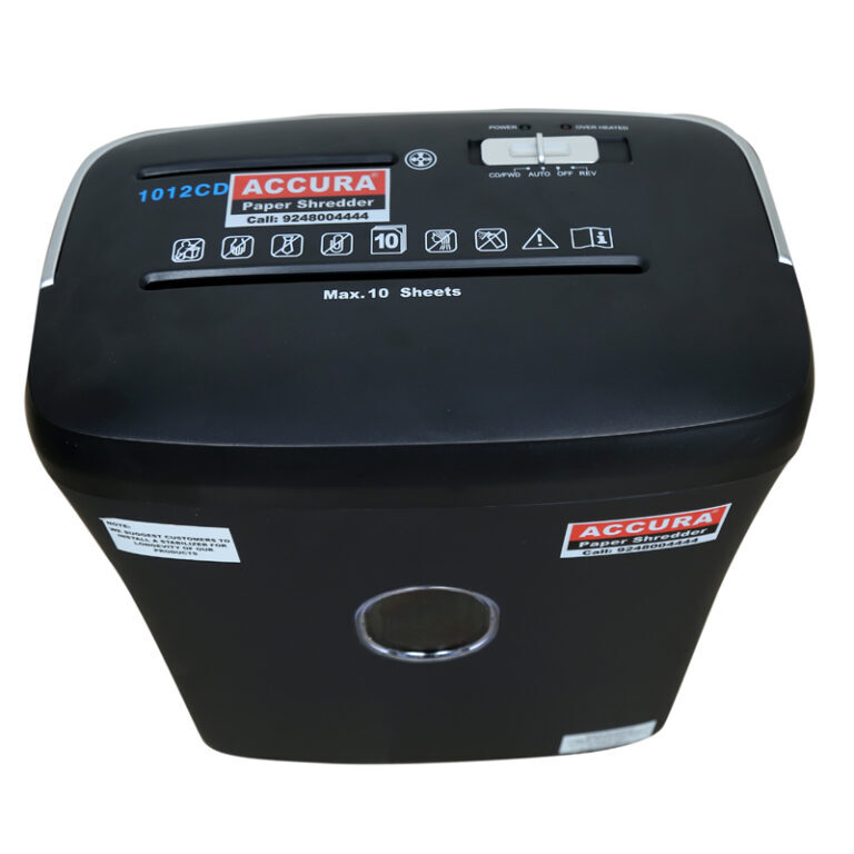 1012 Cd Accura Paper Shredding Machine - Automatic Grade: Semi -Automatic