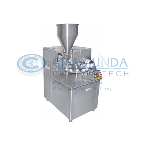 Semi Automatic Tube Filling Capping Machine