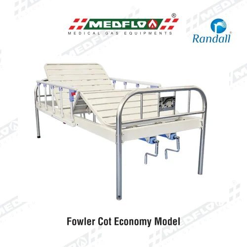 Fowler Cot Economy Model - Color: White