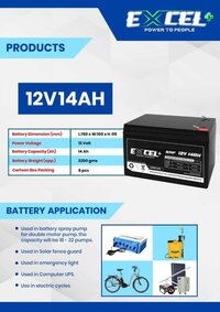 12V  8Ah Spray Pump VRLA Battery