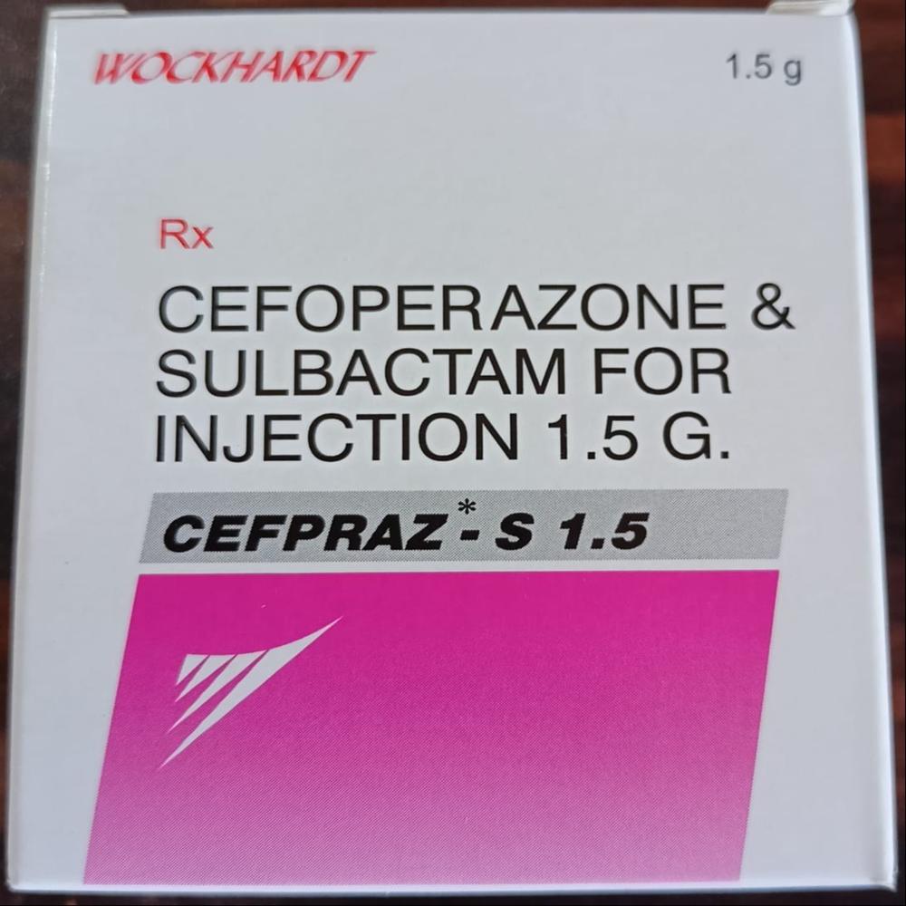 Cefpraz  Cefoperazone & Sulbactam Injection 500 mg