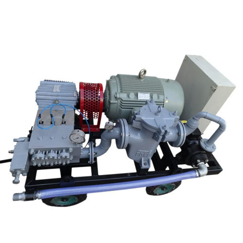 Reciprocating Triplex High Pressure Plunger Pump 750 Bar