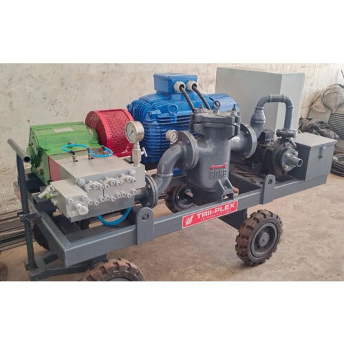Reciprocating Triplex High Pressure Plunger Pump 750 Bar - Power: Electric