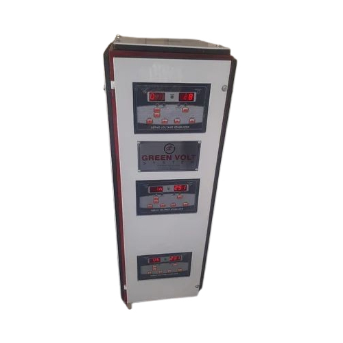 Three Phase Air Cooled Servo Voltage Stabilizer - Design: Standard