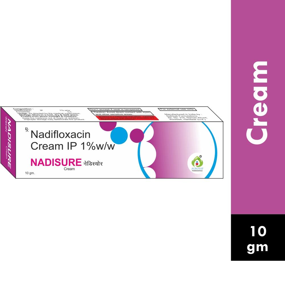 NADISURE CREAM -Nadifloxacin (1% w/w)