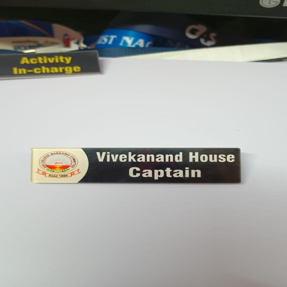 Acrylic Name Badge - Color: All Color
